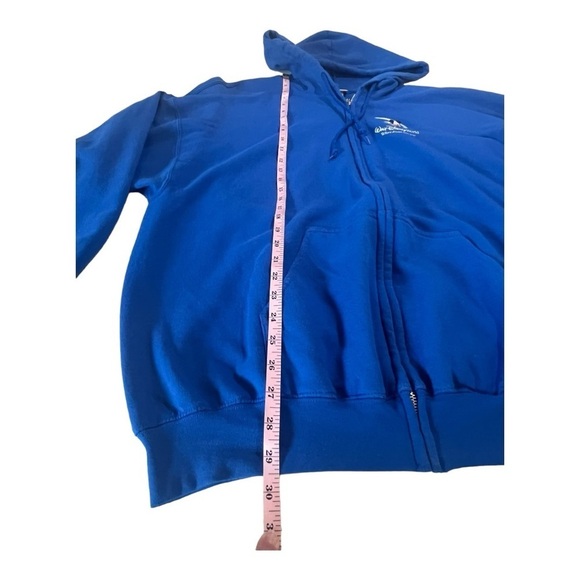 Walt Disney World Blue Hoodie jacket Mickey and friends Where Dream Come True - Picture 12 of 14